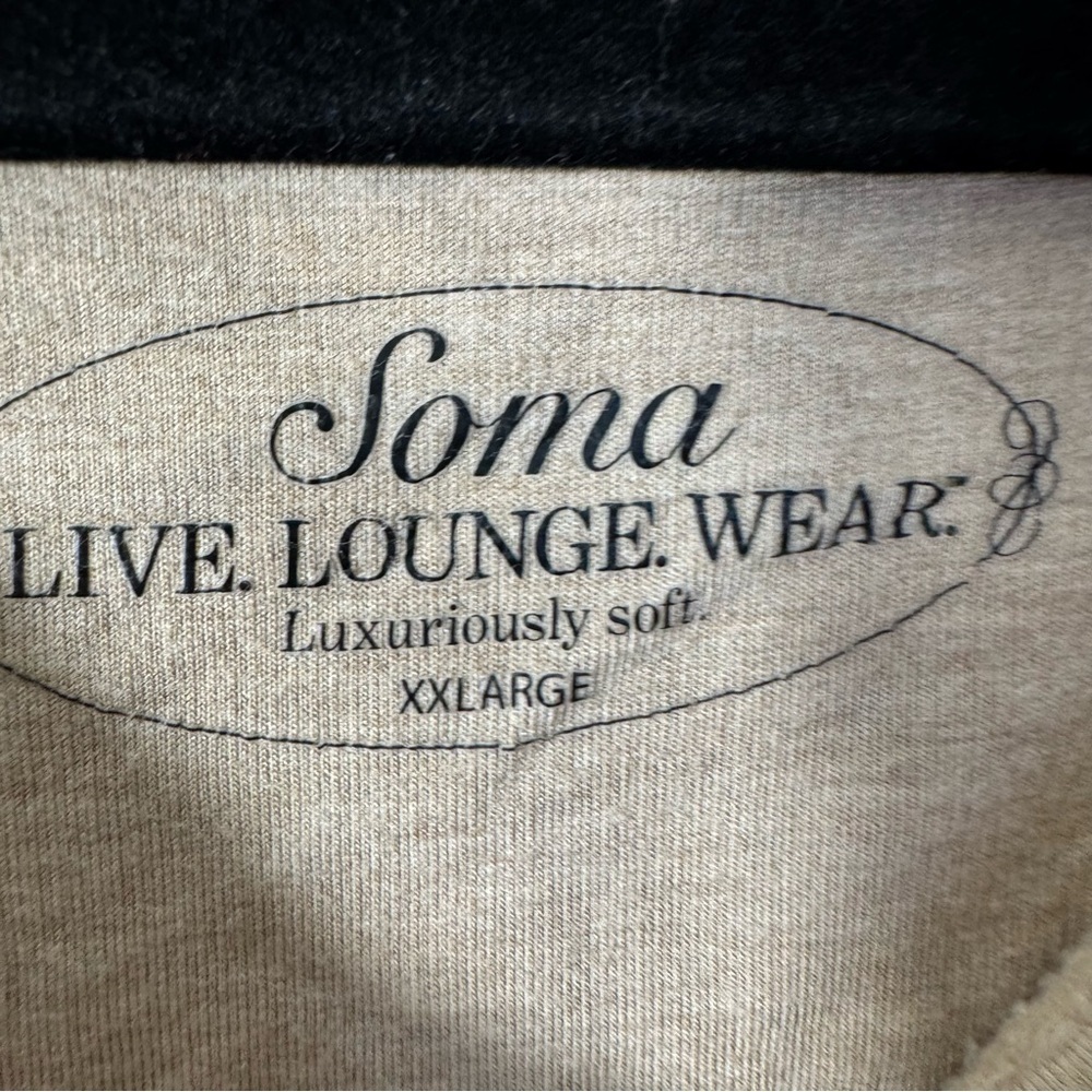 Soma Luxuriously Soft Live Lounge Wear Tunic XXL - Picture 6 of 9